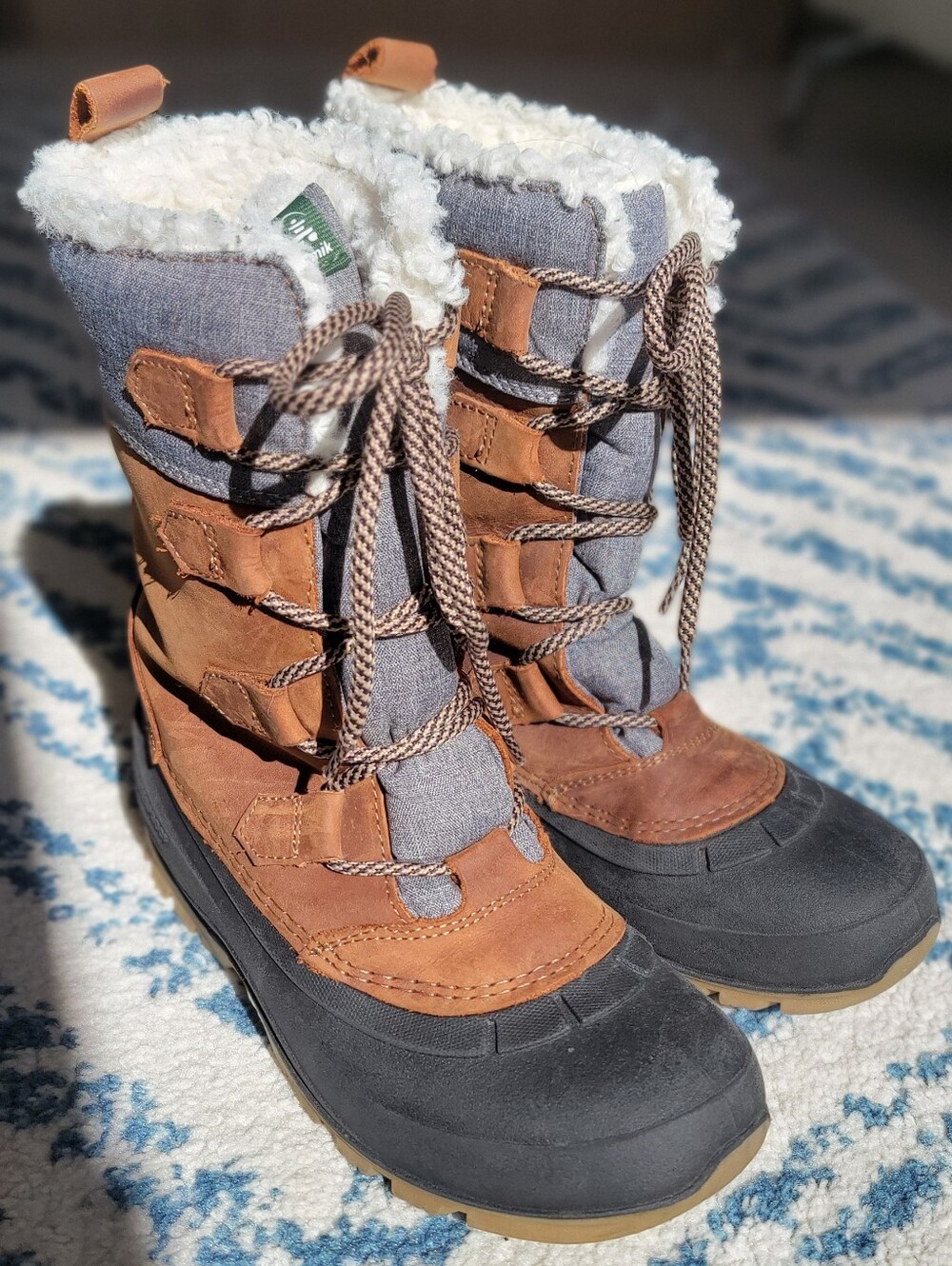 Women's Sz 6 Kamik Snowgem Winger Boots